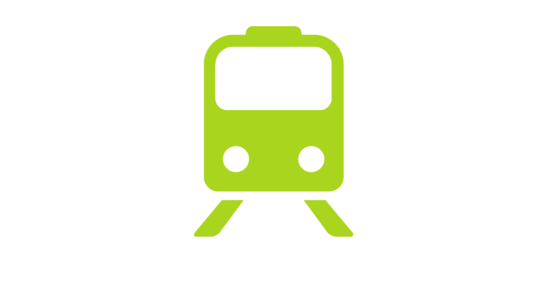 Green rail icon
